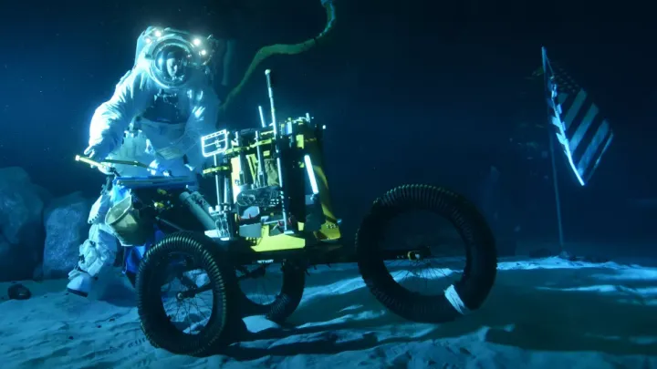 Underwater Moon Replica