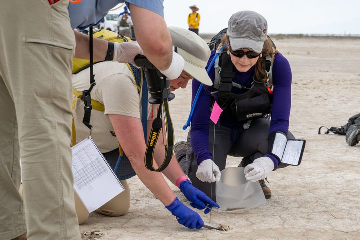 NASA Prepares for OSIRIS-REx's Return by Transporting a Mock Asteroid Sample